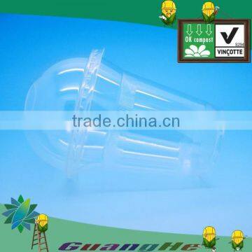 300ml 100% Biodegradable Clear Plastic Cups,compostable Clear Cups photo-5