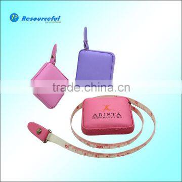 Round pu Leather Tape Measure,retractable Measuring Tape