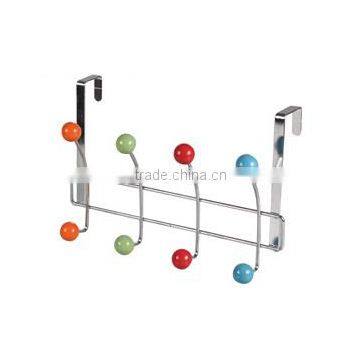 Store More Durable Colorful Ceramic Ball Metal Wire Door Hook photo-2