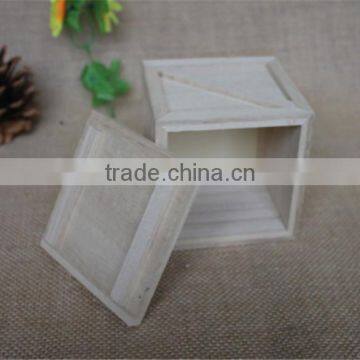 Natural Unfinished Art Mind Small Wooden Craft Perfume Boxes Wholesale photo-3