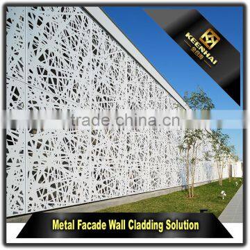 Laser Cutting Exterior Decorative Aluminium Perforated Wall Panels photo-4