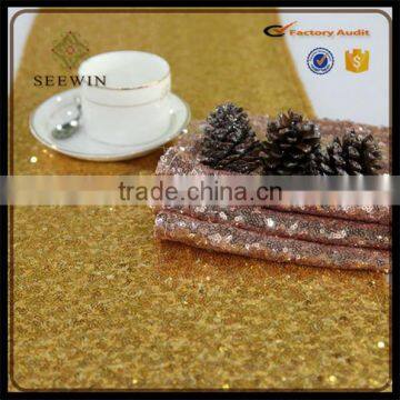New Product Gold Sequin Table Runner for Party and Wedding Decoration photo-4