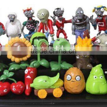 pvz game figure pvc mini figure,3d game vinyl mini figure,oem/odm plastic mini action figure