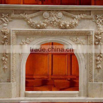 High Quality Decorate Corner Fireplace Mantel With Low Price photo-2