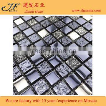 Coshine stone aluminium alloy mosaics decorative material with CE certificate