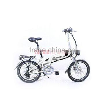 20 inch electric folding bike with shamino 6-speed geer