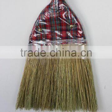 Bamboo Handle Small Cleaning CORN BROOM photo-3