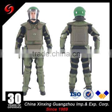 Security riot gear riot armor suits black flame-proof hard protection equipment Hornier Protective Anti clothes