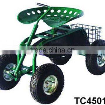 four wheel garden cart tc4501D