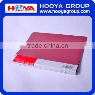 promotional cheap stationery wholesale plastic clear book