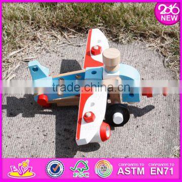 2016 New Design Kids Wooden Self Assemble Toys,fashion Children Wooden Self Assemble Toys,wooden Self Assemble Toys W03B048 photo-2
