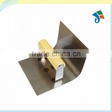 Stainless Steel Wooden Handle Cove Trowel Corner Trowel Inside Corner photo-4