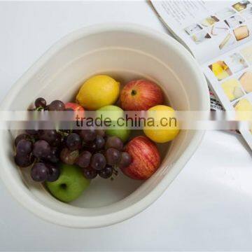 Large Disposable Plastic Unique Decorative Salad Bowls