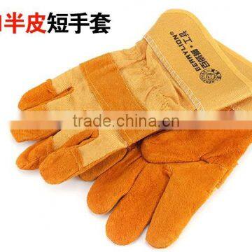 BERRYLION Short Cuff Safe Hands Gloves, Cheap Price Welding Gloves photo-2