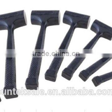 Dead blow plastic rubber hammer high quality