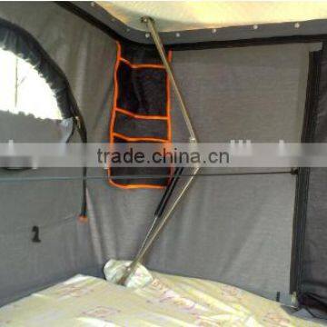 White Fiberglass Shell Hard Roof Top Tent for USA Marketing photo-4