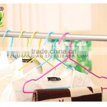 A362 high quality clothes hanger /metal pvc coated laundry hanger