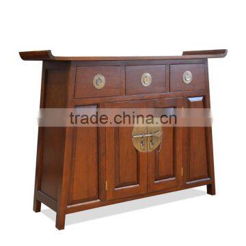 Buffet Console Oriental Javanese Natural Teak Wood Furniture photo-3