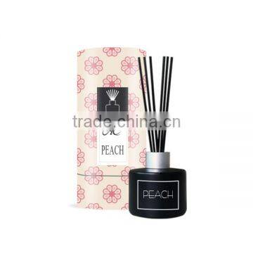 Hot Selling Black Rattan Sticks Reed Diffuser Glass Bottles Wholesale photo-2