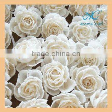 2015 new best selling pretty rose handmade sola flower wholesale handmade sola flower