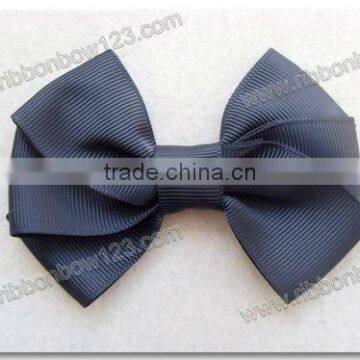 black polyester bow tie