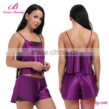 Big Discount Summer Satin Pajamas Set