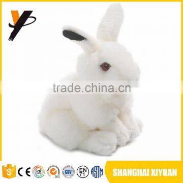 Custom Stuffed Cow High Quality White Lifelike Animal Plush Toy Cow