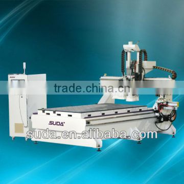 Heavy duty moving column cnc router center