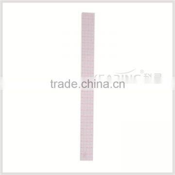 2"*24" Straight Flexible 1.2mm Thickness Inch Plastic Garment Ruler for Fashion Design#8248 photo-4