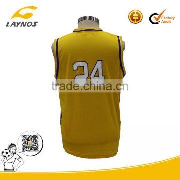 Hot Selling OEM Accepted Basketball Jersey