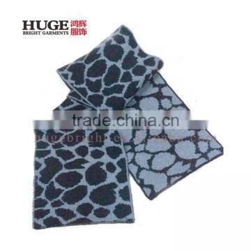 Special Style Fashion 100% Merino Wool Knitted Scarves For Men