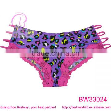 School girl dresses fantasy leopard panty