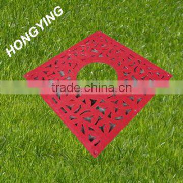 composite fiberglass tree protection grating