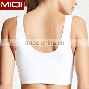 Four way stretch quick dry yoga bra fashionable custom blank sports bra for womens fitness wear yoga bra