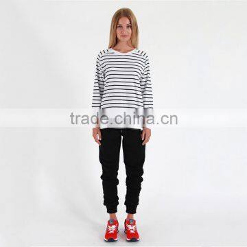 China Suppliers Black Plain Sweat Pants Ladies Jogger Trousers for Women photo-2
