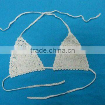 SEXY COTTON CROCHET BRA