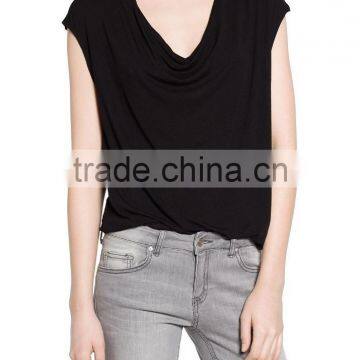 wholesale t shirt personnalise plain v-neck