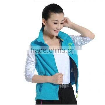 Customized Design Women Cheap Polar Fleece Vest photo-4
