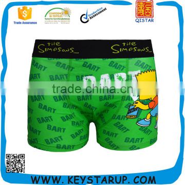 Cartoon Digital Printing Mens Underwear Boxer Wholesale