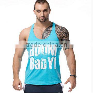 Gym Stringer Tank Top Men Bodybuilding Clothing and Fitness Mens Sleeveless Shirt Sports Vests Cotton Singlets Muscle Tops photo-6