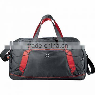 Shockwave 19" Sports Duffel Bag - Has Elastic Bungee Cords, Pen Loop and Comes With Your Logo. photo-2