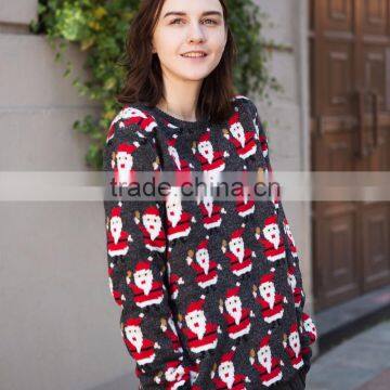 2016 Hot Sale Mens Funny Cute Santa Christmas Jumper Ugly Xmas Sweater photo-3