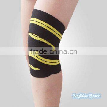 Knee Support Wrap Bandage Compression Strap~Fitness Bandage Strap for Wrist,Ankle,Shin,Knee Protect~Accept Custom photo-4