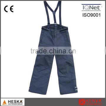 Black Waterproof Overall Uniform Life Bib Pants Outdoor Clothing