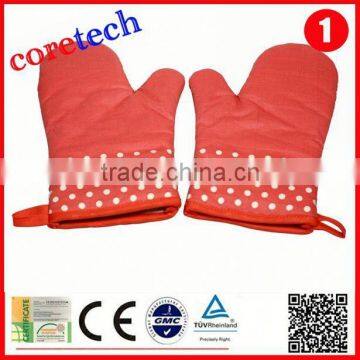 Hot Sale Printed Oven Mitten Safety Glove Factory photo-2