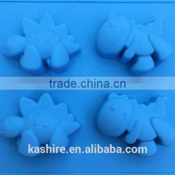Wholesale Safety Dinosaur Shape Silicone Chocolate Mould,soap Mold,diy Cake Mould photo-3