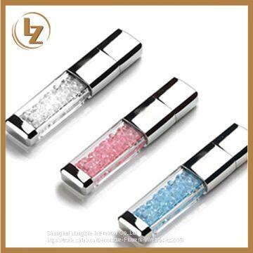 Crystal USB Flash Drive, USB Drives Custom Logo, Crystal USB 2.0 Factory Price photo-4