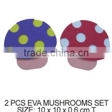 CRAFT FOR KID (S489) 2 PCS EVA MUSHROOMS SET