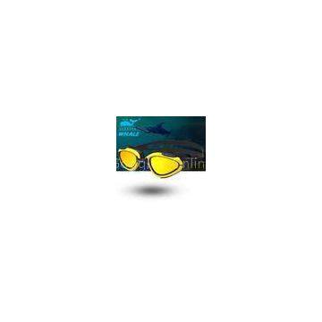 Competitive Swim Goggles Yellow