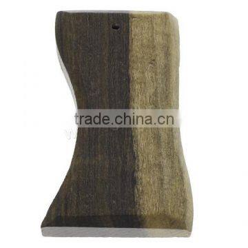 New Different shape original wood pendants color with big hole on sale